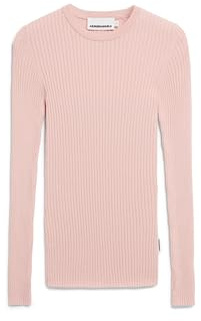 ARMEDANGELS Damen Pullover aus Bio-Baumwolle ALAANIA RN Fitted Rosalilly Xs