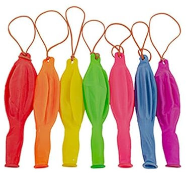 KOBOKO Große Luftballons Bunt, 20 Stück XXL Punch Luftballon, 18 Zoll/45 cm Perforierte Ballons mit Elastischen Band, Robuste Riesen Punch Luftballons für Geburtstag Jubiläum Deko Partyzubehör