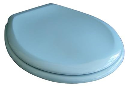 ADOB WC Sitz Klobrille Duroplast, Farbe bermuda blau, universalpassend, bruchsichere Scharniere