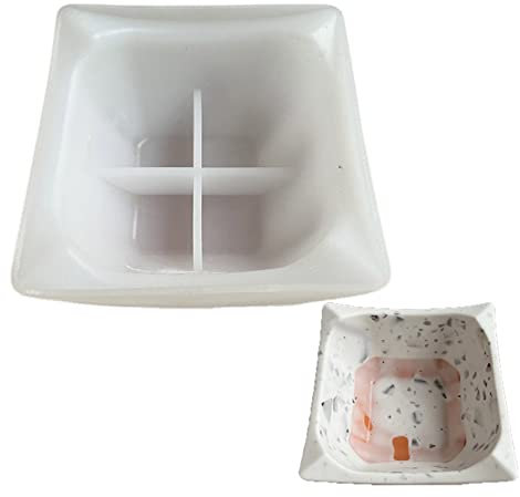 Molde de silicona para maceta, maceta, jarrón, yeso, cemento, molde para arcilla