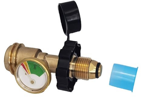 Indicateurs de niveaux de propanes avec jauge de code couleur pour camping-car, barbecue, barbecue, chauffage, cuisine, divers appareils