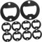 Cabilock 10 Piezas Abrebotellas de Pared para Cerveza Herramientas Diy para Casa Bar y Fiestas