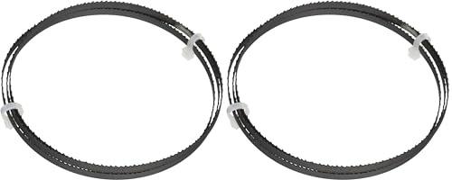 Proxxon 28172 Bandsägeblatt - HSS Bi-Metall für MBS 240/E, Silver|silver Metallic (Packung mit 2)