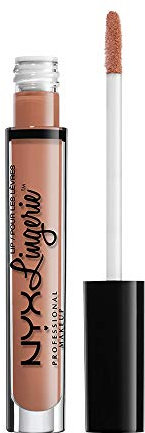NYX Professional Makeup Lip Lingerie Liquid Lipstick, Creamy and Matte Finish, Long Lasting, Vegan Formula, Shade: Dusk To Dawn