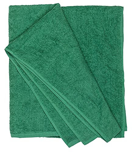 Kapart Strandtuch XXL Dunkelgrün, 100% Baumwolle, 155x220 cm I XXL Strandhandtuch I Badetuch in Übergröße I Duschhandtuch, Badehandtuch & Saunatuch