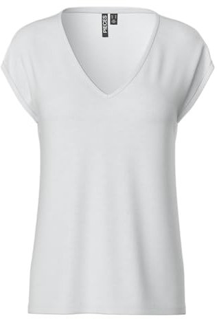 Pieces Pckamala tee Noos Camiseta, Blanco (Bright White Bright White), X-Large para Mujer