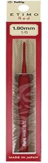 Tulip - Tulip Etimo Red Softgrip (1.80mm) Crochet Hook - 1 Unit