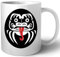 Hardcore Daruma Keramik Tassen Mug