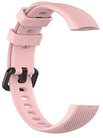 QoFina Pulsera para Huawei Honor Band 3/4/5, correa de reloj con correa de cuero de repuesto para Huawei Honor Band 3/4/5 smartwatch, mujeres hombres