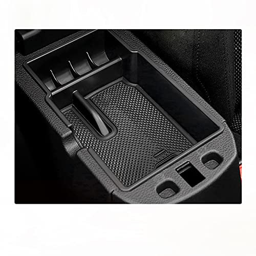 BIXUAN 500X Scatola Organizer compatibile con Jeep Renegade BU Fiat 500X 2015-2022 2023 2024 Immagazzinaggio per Console Centrale,Bracciolo Secondario Braccioli con Tappetino Antiscivolo