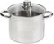 aro Alleskocher mit Glasdeckel, Induktions-Topf für alle Herdarten, Ø 28 cm, Nudeltopf groß (13,5 L) als Suppentopf, Spaghettitopf, Kochgeschirr aus Edelstahl, silber