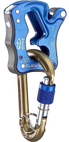 Climbing Technology Unisex – Erwachsene Click Up Kit Sicherer, blau, Einheitsgröße