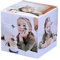 Personalisierter Zauberwürfel Foto, Personalisierte Rotierenden Cube mit 6 Fotos, für Kinder, Familie, Freunde, Geburtstag, Weihnachten, Personalisiertes Geschenk
