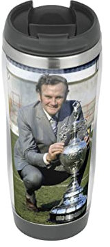 Don Revie Leeds United Legend, Division One Trophy – Tasse de voyage, tasse isotherme pour boissons chaudes et froides