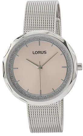 Lorus Damen Analog Quarz Uhr mit Metall Armband RG239WX9