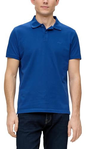 s.Oliver Herren 2138262 Polohemd, 5620 blau, M