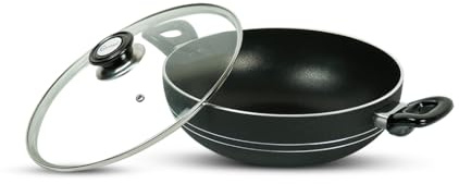 Klassic Induction Base Wok - Versatile Non-Stick deep Wok Cookware for Flawless Stir-Frying | Heat-Resistant Handle | Aluminum Construction | Easy to Clean (30cm)