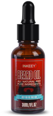 LOPHE Aceite para Barba Hombre, Beard Oil, 30ml Cera Barba Hombre Aceite de Argán y Jojoba - Cera Acondicionadora Sin Aclarado Excelente para el Cuidado del Cabello y el Crecimiento, Varios Aromas