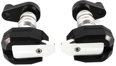 Motorräder Sturzpads Für Kawasaki Z1000sx 2011-2016 Motorrad Fallschutz Rahmen Slider Verkleidungsschutz Anti Crash Pad Frame Sliders Sturzschutz (Color : Silver)