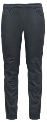 Black Diamond Notion Herren-Hose, Jogger-Stil, Kletter- und Aktivhose, Dunkelgrau, Klein