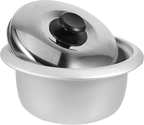Zerodeko Tapa De Olla Para Cocina Eléctrica Olla Arrocera Universal Olla Interior De Gran Capacidad Sartén De Repuesto De Acero Inoxidable Para Cocinar Y Hornear Color Aleatorio