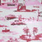 SOPHIE LAURENCE Red Pink Metallic Wallpaper New York Statue of Liberty Landmarks Taxis's Smooth Paste The Paper Wallpaper for Living Room