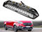ffLilee Front Kühlergrille für Ford Transit Custom Trail 2018-2023 with LED,Frontgrill Mesh Frontstoßstangengrill Dashboard Airvent AC-Entlüftung Karosserie Styling Ersatz Verschleißteile
