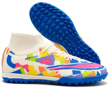 Botas de Fútbol para Niños Botas de Fútbol Botas de Fútbol para Hombres High Top Spike Microfibre Cleats Botas de Fútbol Profesionales