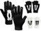 dancepandas 2 Paar Handschuhe Damen Touchscreen Winter Warm,Handschuhe mit Touchfunktion Magnetischer Händedruck Warm im Winter Handschuhe für Erwachsene Geeignet für Texting(Schwarz, Weiß)
