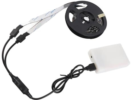 LED-Umgebungslichtleiste für M365 Elektroroller, Bunte Nachtlampe, Wasserdicht und Gebogenes Design, mit Skateboards, Rollern