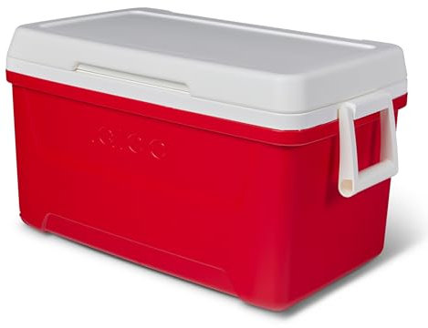 IGLOO Laguna 48 Nevera pasiva , gran nevera ligera para camping, ocio, barco y festival, 45 litros
