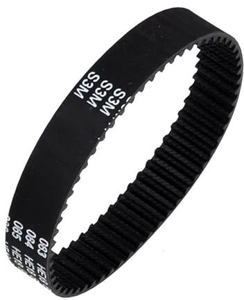 Cortnn 3 stücke 245mm、250mm、255mm、260mm、265mm、270mm、275mm、280mm-330mm Schwarz Gummi Zahnriemen Synchronriemen HTD 5M Bogen Zahnriemen Breite15mm(5M-320-Width 15mm)