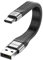 Mysight Kurzes USB-Kabel [14 cm], USB A auf USB C Kurzes Kabel, 10Gbps Datenübertragung, 3.0 QC Schnellladung, Kompatibel für Samsung Galaxy S25 S24, iPhone 16 Pro/16ProMax/16/16Plus MacBook Air/Pro