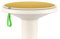 Interstuhl UPis1 Premium Sitzkissen - Besonders bequemes Stuhlkissen perfekt geeignet für Hocker, Stühle, Bänke und Fußböden - Perfekt UPis1 Bürohocker (ECO Honiggelb)