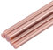 sourcing map 6pcs Mini Hot Glue Sticks for Glue Gun 7mm x 100mm Small Glue Sticks, Rose Gold
