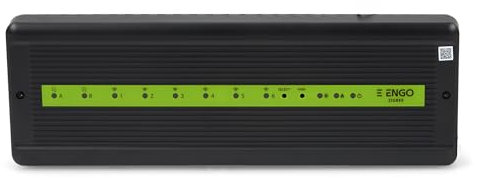 ENGO ECB62-ZB Wireless Wiring Centre for Underfloor Heating – ZigBee 3.0 Control for 8 Zones (6 Wireless + 2 Wired) | Smart Heating Solution 240V