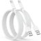 Cable USB C pour iPhone 16 15 Pro Max Plus,USB C vers USB Charge Rapide [1M/Lot de 2] Câble USB Type C Nylon Tressé Cable Voiture pour Apple CarPlay Compatible avec Samsung S25 S24 S23,iPad Pro