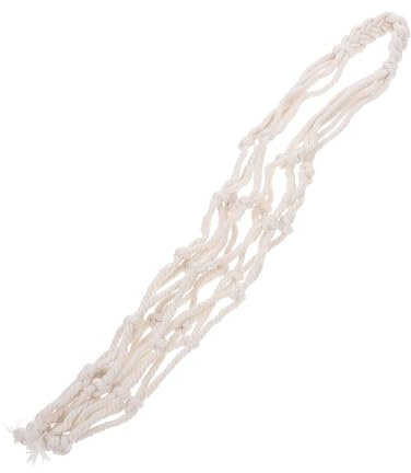Amosfun Cotton Macrame Water Bottle Holder Stylish Boho Carrier for Hiking Fitness Outdoor Adventures Easy to Clean Lightweight Fits Various Bottle