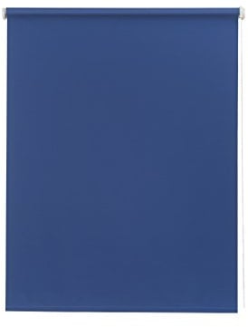 Sunlines HWA10477 Seitenzugrollo Verdunklung, Stoff, jeansblau/weiß, 182 x 180 cm