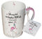 PPD Porzellan Henkelbecher Tasse 0,25L (Ein bisschen mehr)