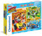 Clementoni - 25227 - Supercolor Puzzle - Mickey and the Roadster Racers - 3x48 Pieces - Disney