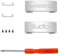 Studio 3 Replacement Parts Hinge Repair Kit Accesories Compatible with Beats by Dre Studio 3.0 Wireless Headphones (Silver)