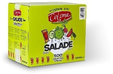 COLONA | 500 sticks de sauce Salade | doses individuelles 10 ml