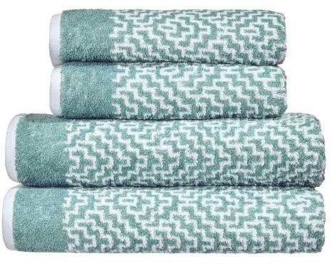 Kleine Wolke Frottier Duschtuch Botany Schilf 70 x 140 cm | 100% Baumwolle