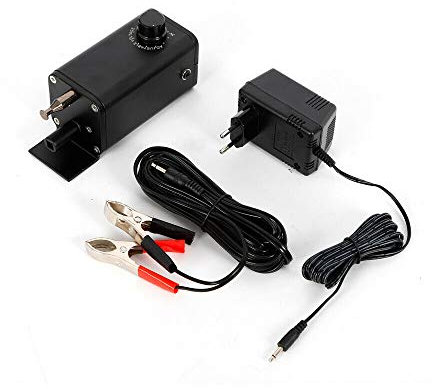 Kaibrite Spiedo girevole per barbecue, 15 W, motore DC 3-12 V