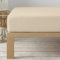 Degrees Home - Collection - Drap Housse 90x190+33 - Microfibre Polyester Brossée - Grandes Bonnet 33 cm - Beige