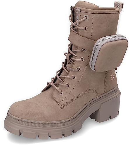 Dockers by Gerli Schnürboot mit Tasche Frauen Boot taupe Rockwear