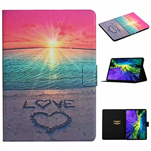 for Amazon Fire Max 11 2023 Case, Full Body Premium PU Leather360 Degree Stand Protective Folio Magnetic Cover with Pocket Card Slots for Amazon Fire Max 11 2023, sunrise