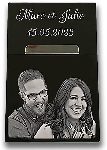 Boite à cigarette personnalisable Votre photo et votre texte sur votre etui à cigarette