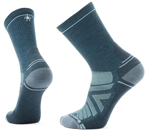 Smartwool Chaussettes de randonnée légères pour homme Bleu crépuscule Bleu étain Taille XL